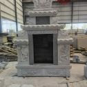 十堰 芝麻灰高档墓碑、土墓，一套也支持定做