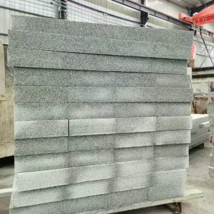 十堰 芝麻白10公分300*600广场地铺，A料定制，尺寸标准，厚薄均匀