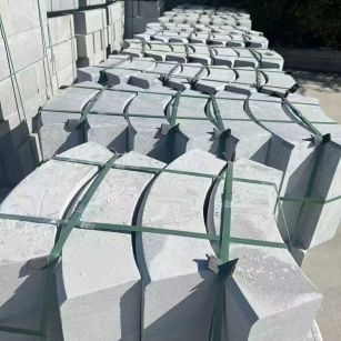 十堰 芝麻灰弧形路沿石