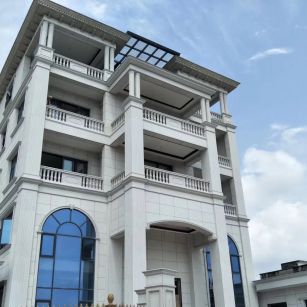 十堰芝麻白别墅干挂效果展示