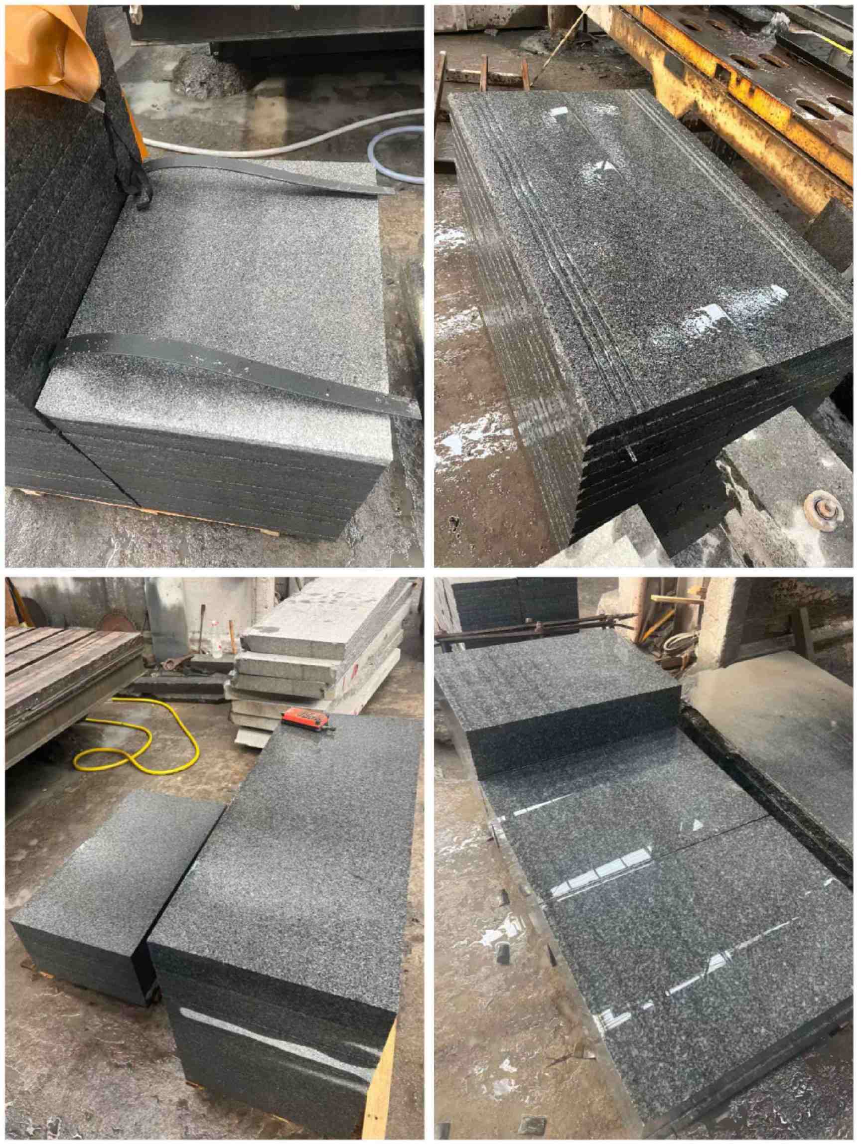 十堰 芝麻黑地铺石材