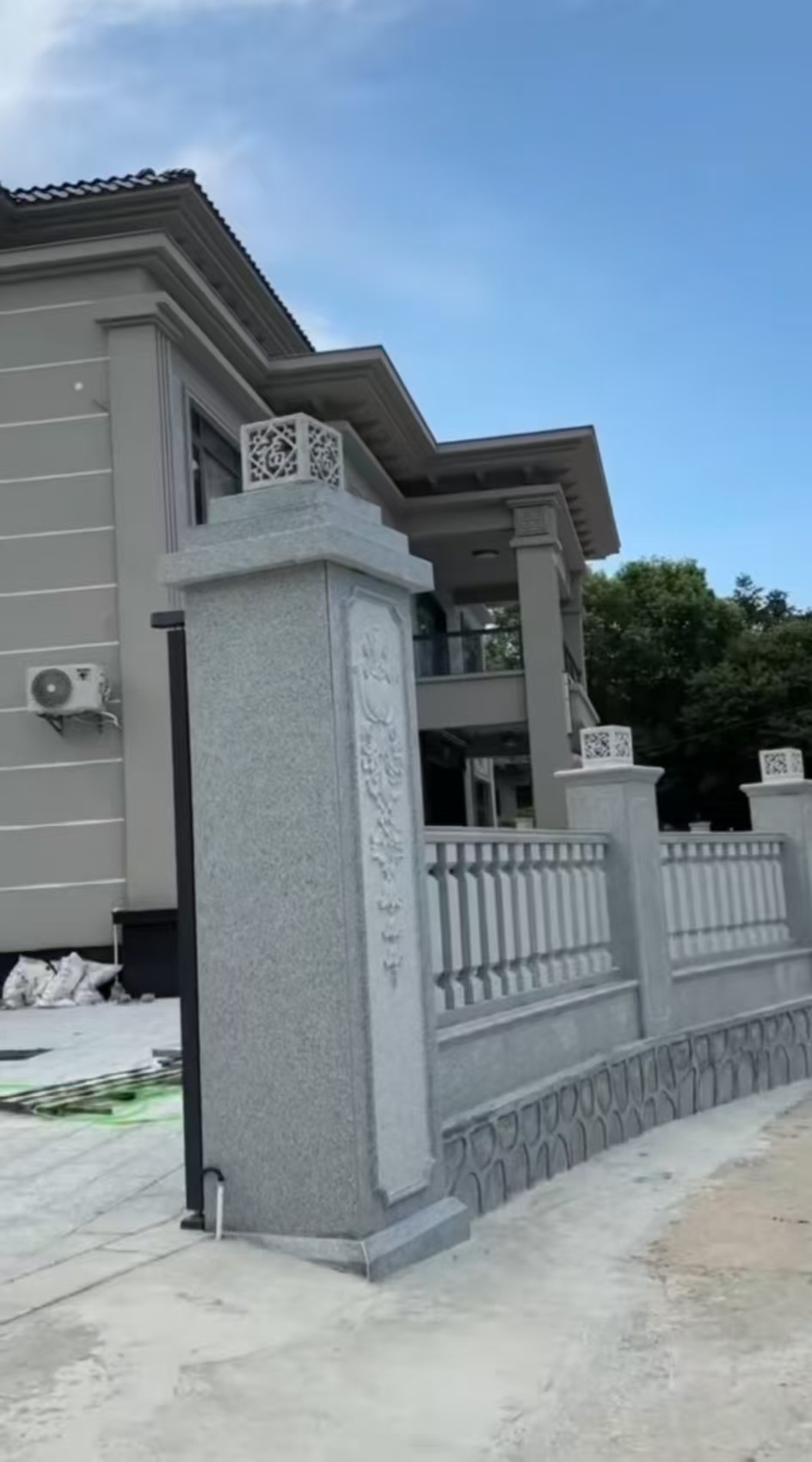 十堰 芝麻白别墅围墙栏杆，私人订制