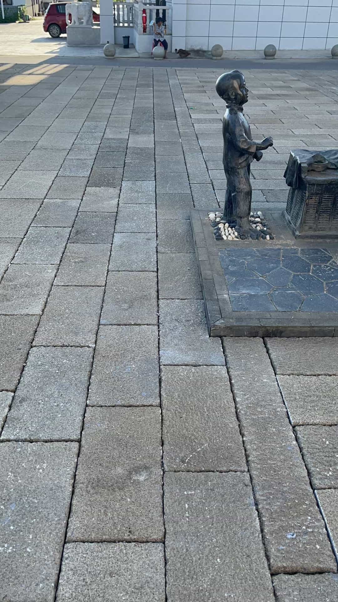 十堰仿古石铺装效果