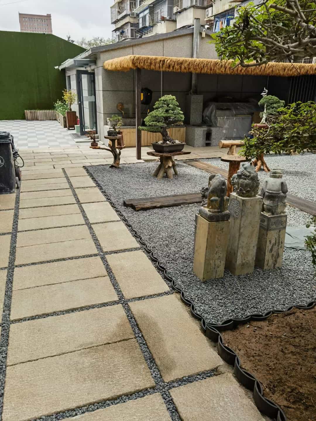 十堰仿古石铺装效果
