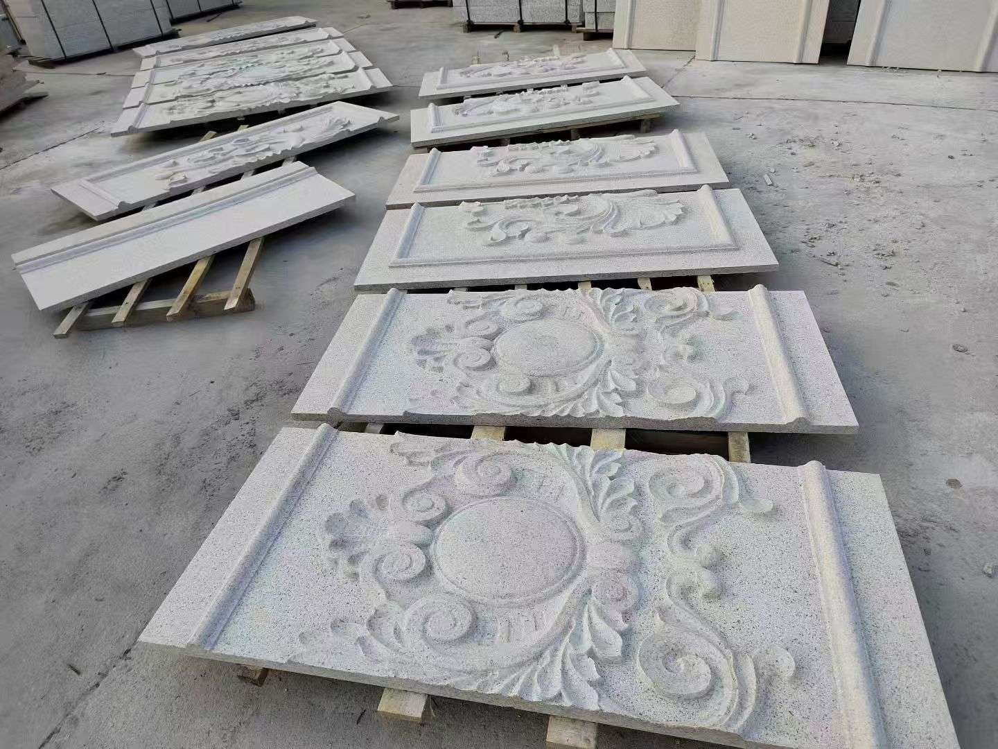 十堰 芝麻白干挂雕花板