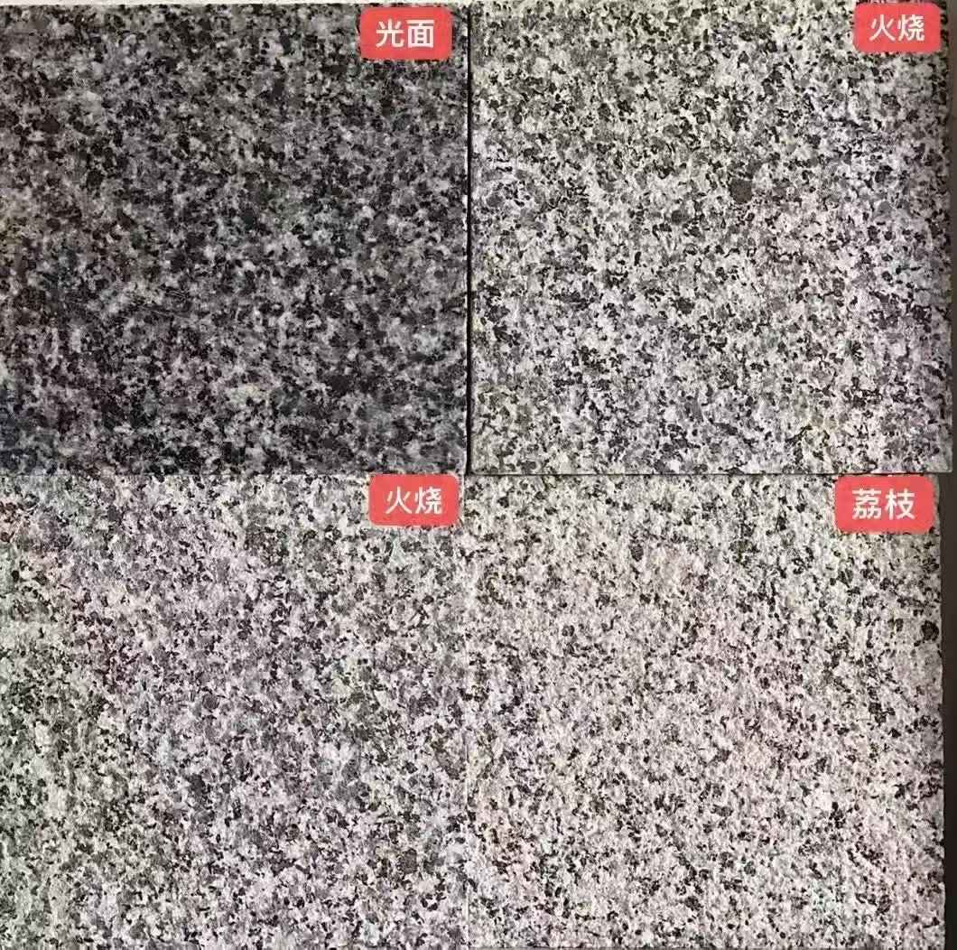 十堰 芝麻黑光面，芝麻黑火烧面，芝麻黑荔枝面