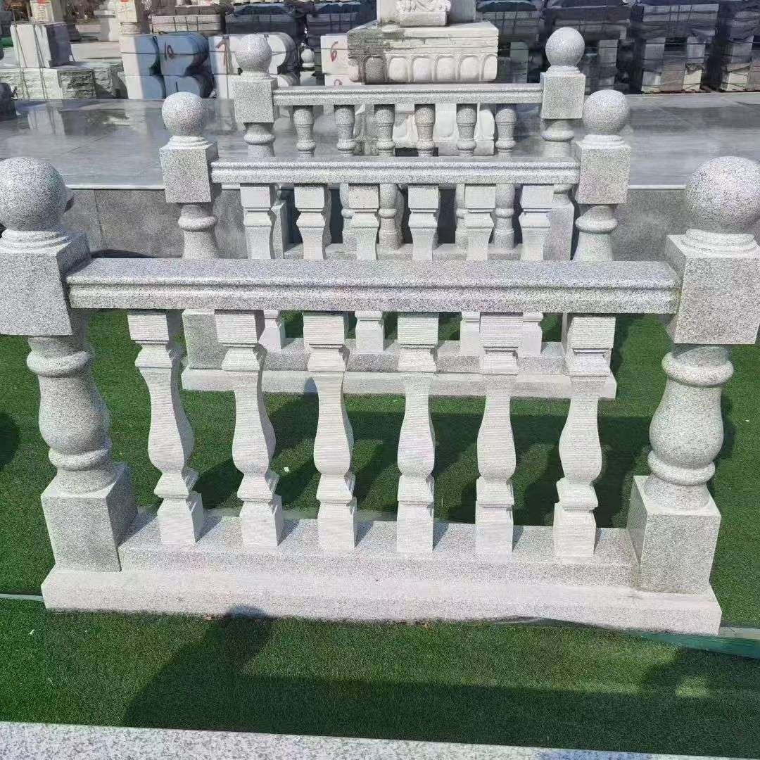 十堰 别墅石材栏杆特写