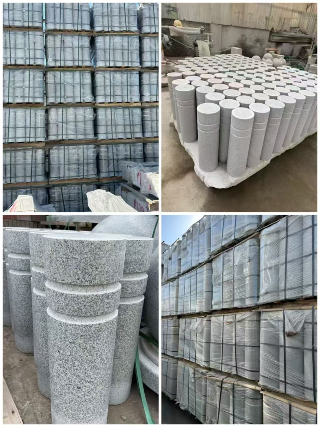 十堰 芝麻白花岗岩挡车柱、隔离柱多少钱